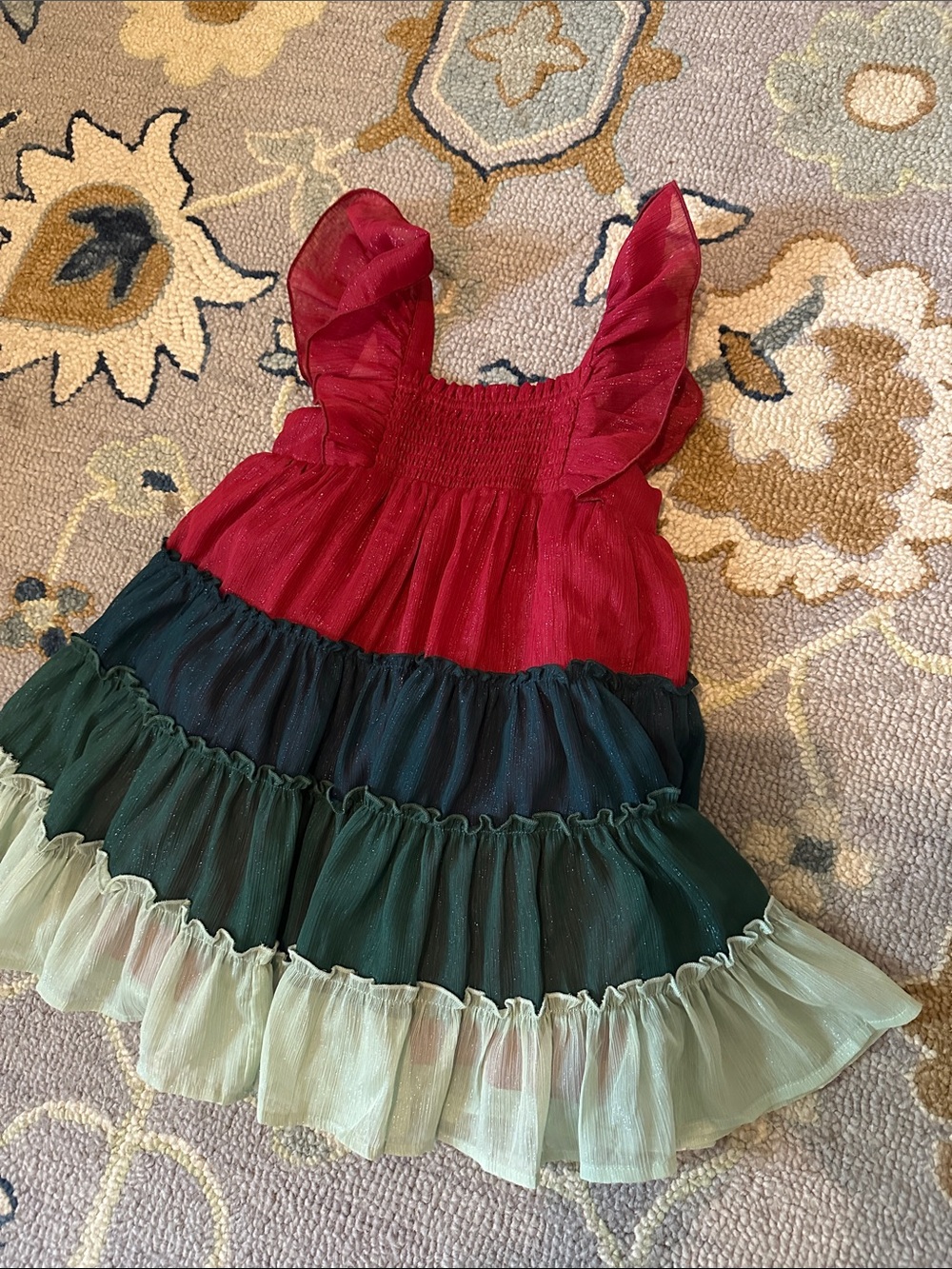 Cheeky plum ruffled dress